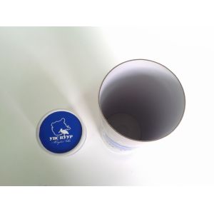 Offset Printed Cylindrical Wine Packaging Boxes , Embossed Custom Paper Board