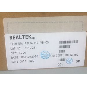 Buy cheap RTL8211E-VB-CG Realtek Semiconductor 10M 100M 1000M Ethernet Transceiver from wholesalers