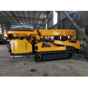 10 Ton Telescopic Boom Spider Crane for Construction Using