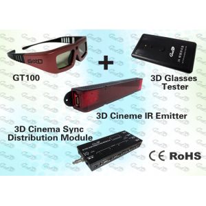 Buy cheap 3D Education Solution with 3D IR Emitter and 3D IR Glasses from wholesalers