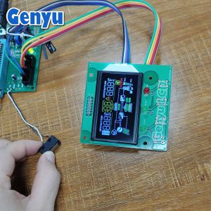 Buy cheap Customized VA Black LCD Screen Color Icons 11 Segment Display Modules with White Backlight 59.9 W x32.5 H mm Viewing Area from wholesalers