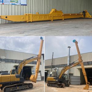 Buy cheap High-Strength Excavator Long Reach Telescopic Arm Boom Multiple Length For Hitachi from wholesalers