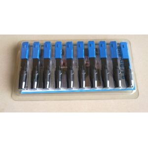 Buy cheap FTTH field assembly quick conector SC UPC 60mm Clamshell Type fiber optical fast connector from wholesalers