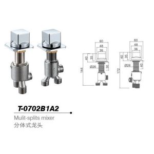 Buy cheap Bathtub mixer,Faucet,T-0702B1A2 from wholesalers