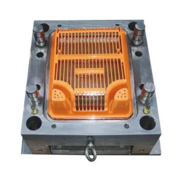Quality Custom Service Size/Color/Thickness/Hardness/Logo/ Plastic Injection Turnover Box Mould for Injection Vegetable Fruit Crate for sale