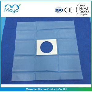 Buy cheap Best Price sterile disposable fenestrated surgical drapes with hole from wholesalers
