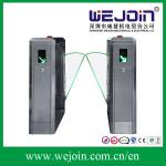 Security High Speed Flap Barrier Gate Entrance Turnstiles Stainless Steel