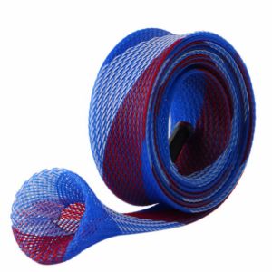 Buy cheap PET Braided Fishing Rod Protective Sleeves Custom Width Flame Retardant from wholesalers