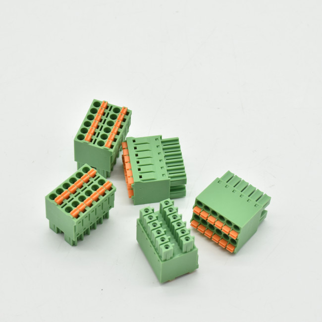 Buy cheap Screwless 3.81mm pitch pluggable spring clamp terminal block HEADER from wholesalers