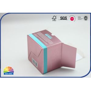 Buy cheap Cosmetics Custom Coated Paper Folding Carton Box Matte Lamination from wholesalers