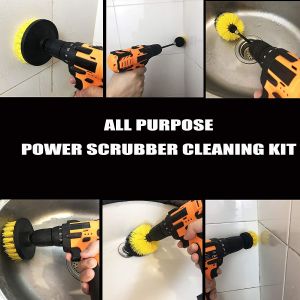 Buy cheap 15Pcs Polypropylene Drill Brush Attachments Set Scrub Sponge Tube Grouting from wholesalers