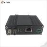 Buy cheap Mini Industrial 10BASE-T To 10BASE-FL Ethernet Media Converter ST Connector 48VDC from wholesalers