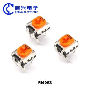 Buy cheap RM063 Yellow Adjustable Resistor Vertical WH06-1C Horizontal WH06-2C Potentiometer 1K 5K 20K 100K 102 103 205 from wholesalers