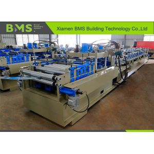 GCr15 Roller Material C Z Interchangeable Purlin Machine 380V 50HZ
