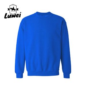 Buy cheap Organic Embroidery Oversize Oem Clothing 80% Cotton 20% Polyester Long Sleeve Solid Color Man Pullover Round Neck Blank Hoodie from wholesalers
