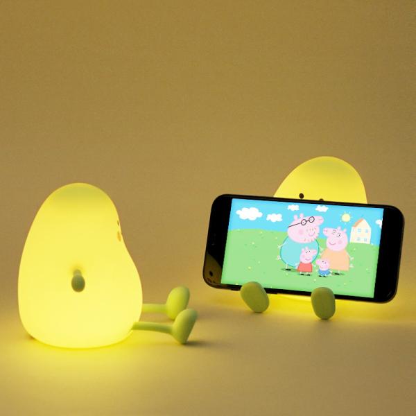 Cute Design Cute Night Light Lamp With Small Mango Design And 18650 Lithium
