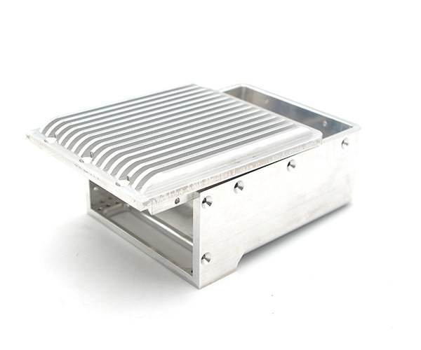 Quality Machining Electronic / Chip Radiator Aluminum Parts Turning Milling Processing for sale