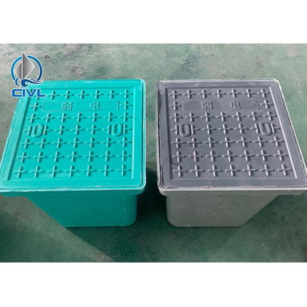 Buy cheap Threading Weak Current Hand Hole Well Street Lamp Sweeping Finished Manhole Cover from wholesalers