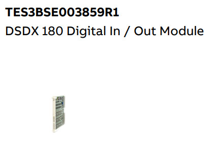 Buy cheap DSDX 180 TES3BSE003859R1 ABB Digital In / Out Module from wholesalers