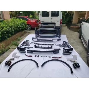 Buy cheap For Porsche Cayenne 2010-2017 upgrade new version, body kit, headlights, taillights, front and rear bumpers from wholesalers