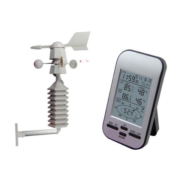 Buy cheap WS0232 LCD Digital Weather Station With Colour Display Humidity Range 20% To 90% Remote Viewing Data from wholesalers