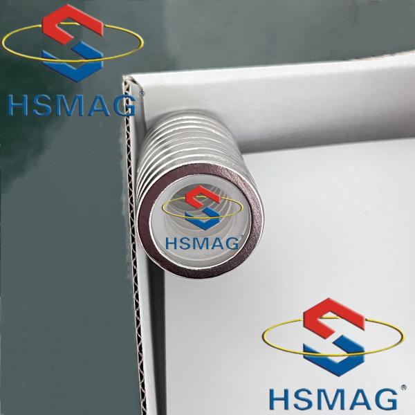 Quality Electroplate Wearproof Super Strong Ring Samarium Cobalt Magnets High Temp for sale