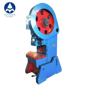 Mechanical Punching Machine Punch Press Tiltable Worktable Adjustable Stroke