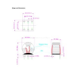 Buy cheap High Current 3-phase Common Mode Choke for Solar Energy, H Type, T50-25-20 from wholesalers