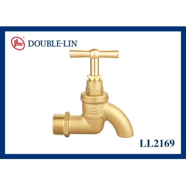 Quality High Density Forging M1/2" Brass Garden Faucet for sale
