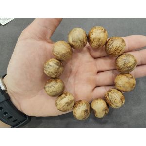 Buy cheap Acceptable Printing Agarwood Bracelet with Smooth Texture and Diamond Gemstone from wholesalers