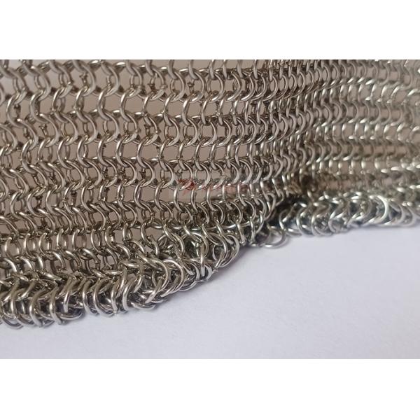 Buy cheap 0.53x3.81mm Chainmail Ring Mesh As Metal Mesh Curtains from wholesalers