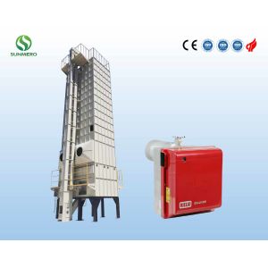 High Drying Efficiency Mechanical Rice Grain Dryer , Rice Husk Dryer 30Tons