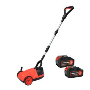 China Custom Small Lawn Mower Lithium Electric Grass Cutter High Speed Green Lawn Machine With Battery on sale