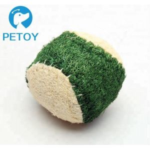 Buy cheap Eco Friendly Small  Indestructible Rope Dog Toys Nature Loofah Material from wholesalers