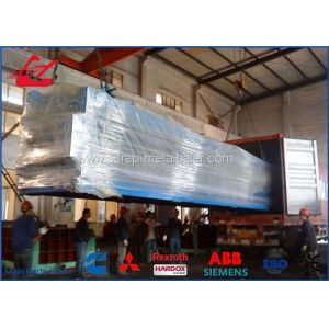 Buy cheap Horizontal Waste Plastic Bottle Baler Machine With Manual Belting from wholesalers