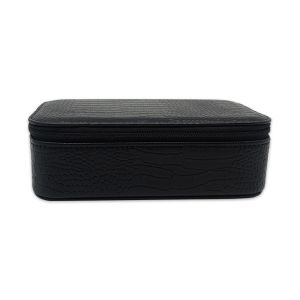 Buy cheap velvet inside Polyester Lining Portable Jewelry Box PU Leather from wholesalers