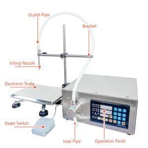 Buy cheap YIMUPACK YM-DW1 Semi-Automatic Electronic Scale Liquid Filling Machine from wholesalers