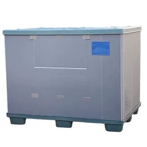 Buy cheap Square Collapsible Pallet Containers Impact Resistant Pallet Pack Containers Nestable from wholesalers