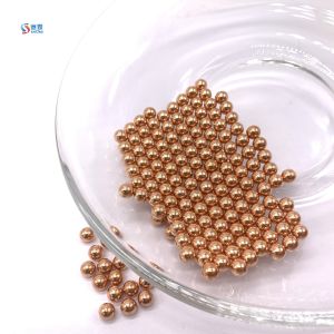 Buy cheap 4.5mm steel ball with copper plated from wholesalers