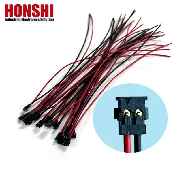 Quality Automobile 1.2mm Pitch Wire Harness Cable Assembly With 2P Terminal And Electric Wire for sale