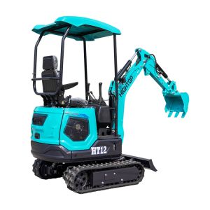 Buy cheap HT12 Mini Excavator with 7KW Engine and 1200kg Operating Weight from wholesalers