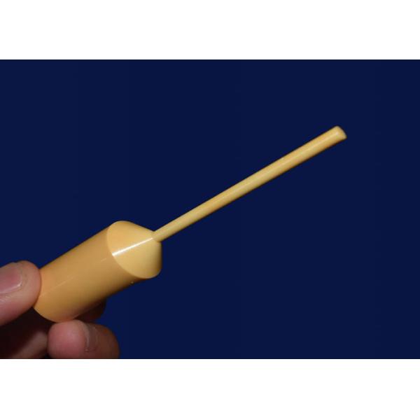 Quality Polished Alumina / Al2O3 Ceramic Shaft Ceramic Pistons Precision Machining for sale