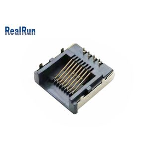 Buy cheap Metal Shielded Modular Plug LCP Rj45 PCB Connector RJ45-SP-37 from wholesalers