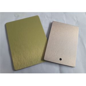 Buy cheap Width Customized Brushed Aluminum Plate Installation Convenient Recycled product
