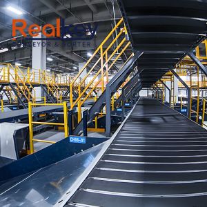 Buy cheap Advanced Durable Sorter Conveyor System Conveyor Belt Sorter OEM/ODM from wholesalers