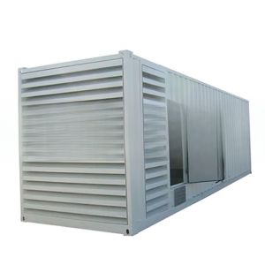 20ft 40ft Insulated Genset Container Shutter Ventilated Noise Reduction