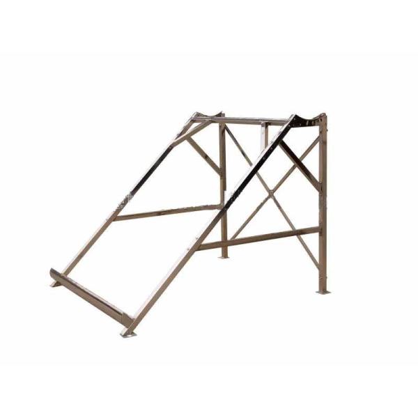 Galvanized Steel Shelf Solar Panel Roof Mounting Brackets