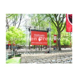 SMD3535 Outdoor LED Screen Rental 10 mm Pixel Pitch with 1/4 Scan