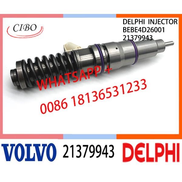 21379943 BEBE4D26001 Fuel Diesel Injector 21379943 BEBE4D26001 E3.18 for VOL PENTA MD13 900 TIER3 MARINE