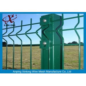 Buy cheap 200*50mm Welded Wire Mesh Fence Panels , Galvanized Wire Mesh Fence from wholesalers
